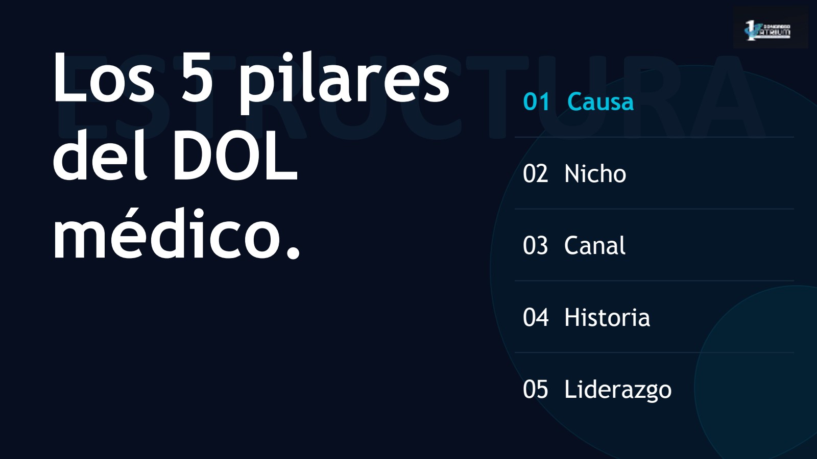 Los 5 pilares del DOL médico